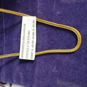 2252242-3. Unisex YG Stainless Steel Chain Ultra-Light wgt. 20"